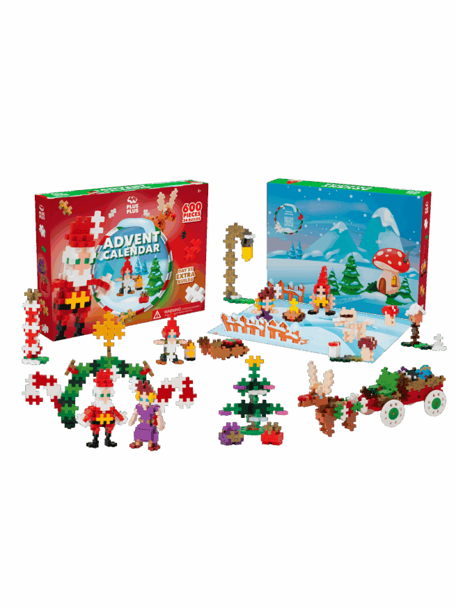 Plus plus - Adventkalender Santa's world