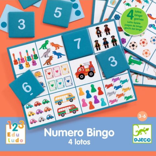 Djeco - Nummer bingo