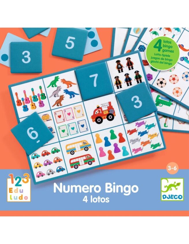 Djeco - Nummer bingo