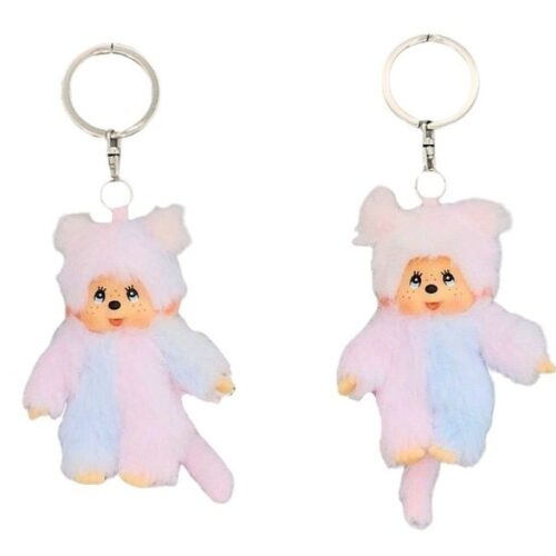 Monchhichi - Sleutelhanger tie dye