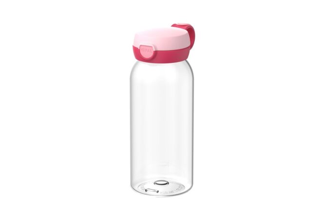 Mepal - Doorzichtige drinkfles pink 600ml