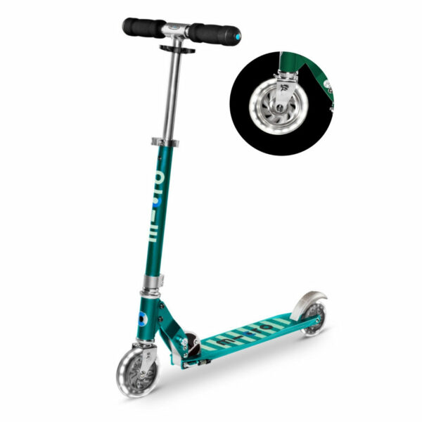 Micro step - Sprite LED petrol strepen