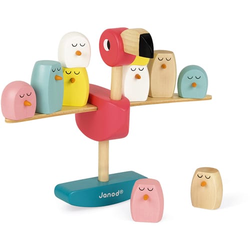 Janod - Evenwichtsspel flamingo