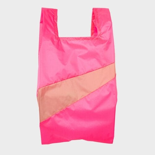 SUSAN BIJL - The new shopping bag - Medium - Fluo Pink Try