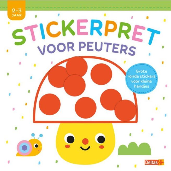 Deltas - Stickerpret voor peuters