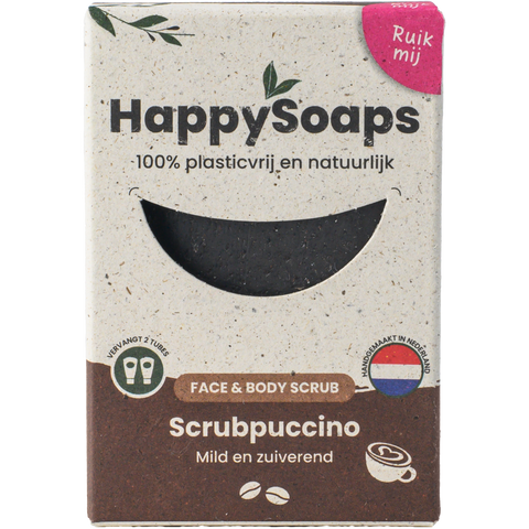 HappySoaps - Face&Body scrub - Scrubpuccino