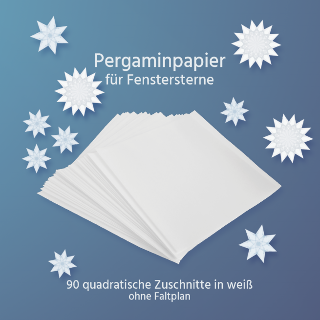 Vliegerpapier wit voor raamsterren 011