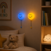 MOB - Bubbly light smiley world - Blue