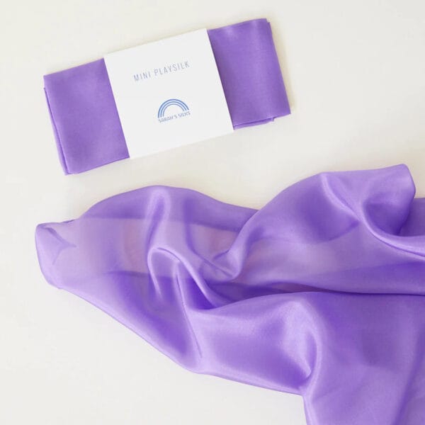 Sarah's Silks - Speelzijde klein paars