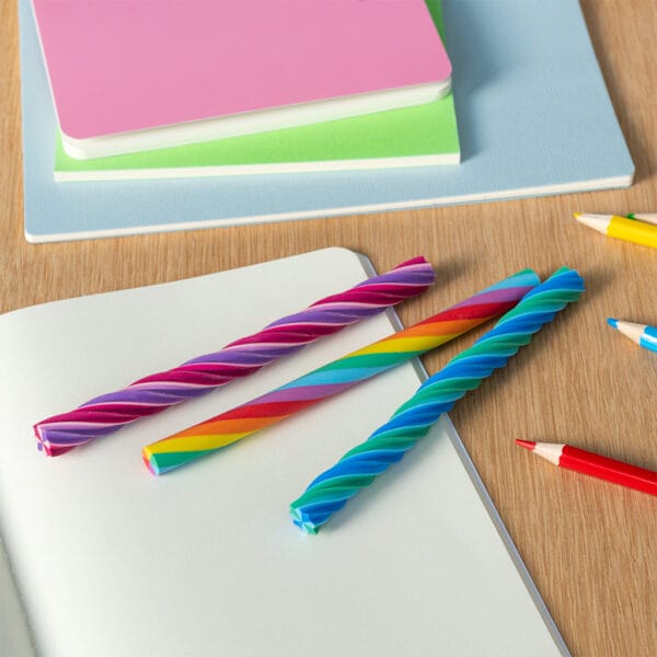 Rex London - Set twisted rainbow gummen