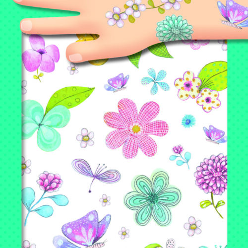 Djeco - Tatoeages veldbloemen