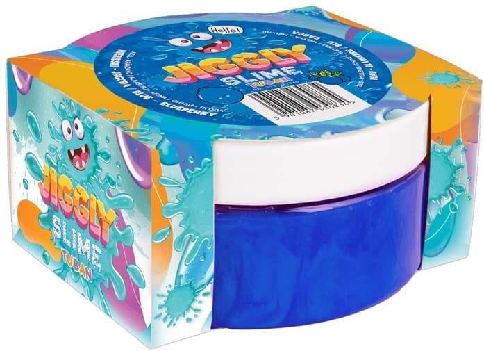 Tuban - Jiggly kant en klare slijm – Blue Blueberry
