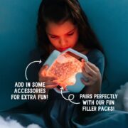 Glo Pals - Sensory play jar Frosty blue
