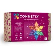 SALE Connetix Magnetic tiles - RAINBOW geometry pack 30 piece