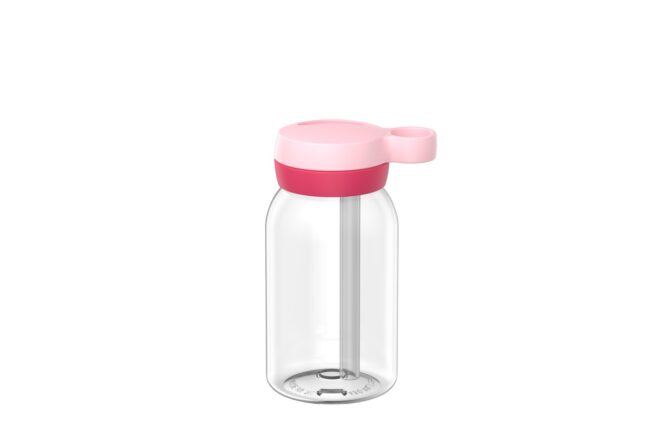 Mepal - Doorzichtige drinkfles pink 450ml