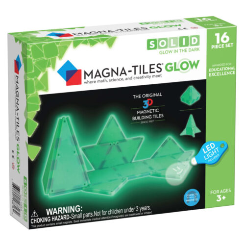 Magnatiles - Glow in the dark magnetic tiles