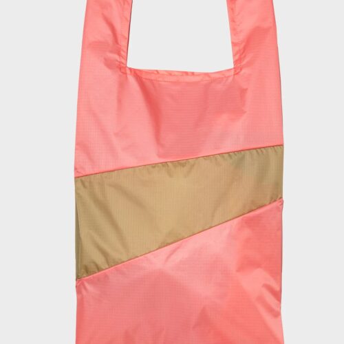 Susan Bijl - The new shopping bag - Large - Coral Moss