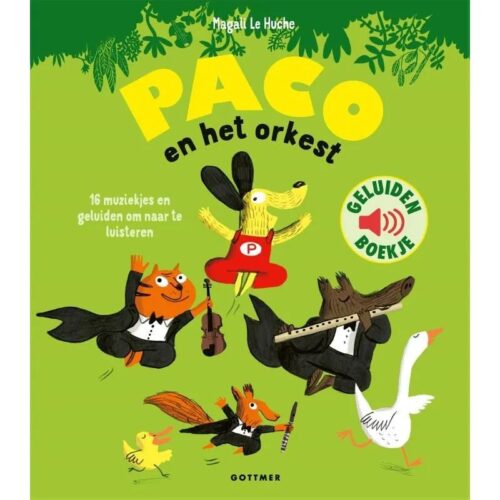 Clavis  - Paco en het orkest (geluidenboek)