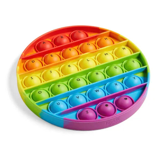 Educatieve pop it - Alfabet sensory bubble popper