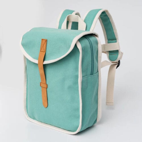 Petit Monkey - Rugzak recycled katoen spearmint