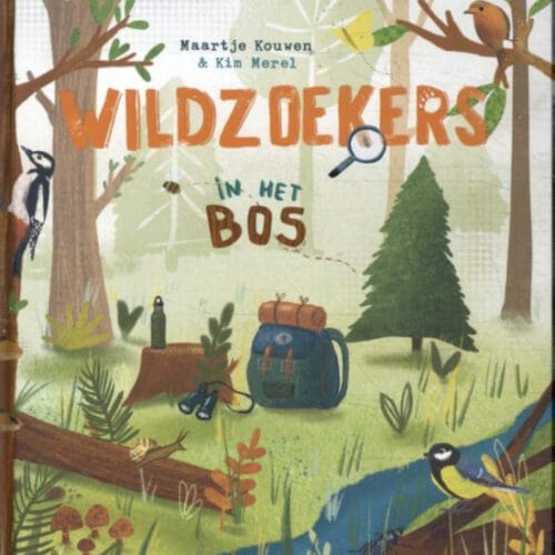 Wildzoekers in het bos