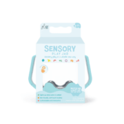 Glo Pals - Sensory play jar Frosty blue
