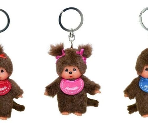Monchhichi - Sleutelhanger bruin
