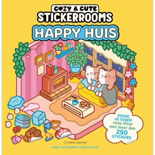 Cozy & Cute stickerrooms - Happy huis