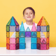 Connetix Magnetic tiles - Glitter castle pack