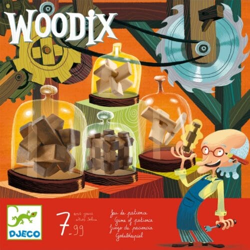 Djeco - Woodix educatieve geduldspelletjes DJ08464