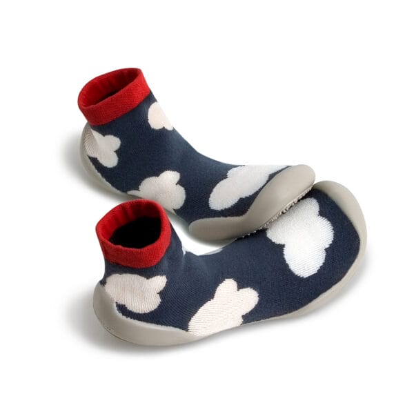 Collegien - Sloffen volwassen glow in the dark cloud