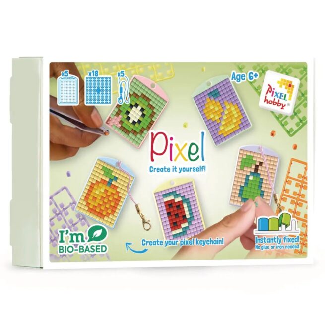 Pixelhobby - Sleutelhangers fruit