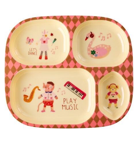 Rice - Melamine vakkenbord - Pink music band