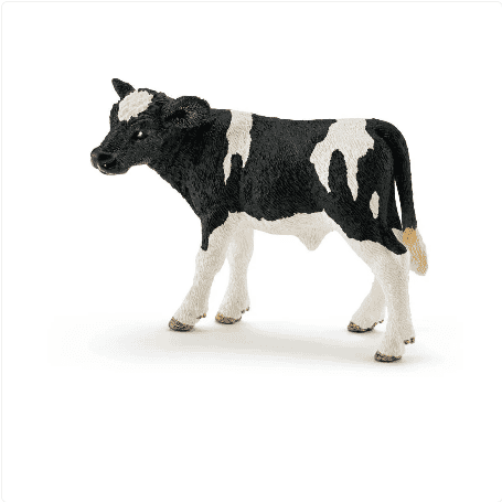 Schleich - Kalf zwartbont (13798)