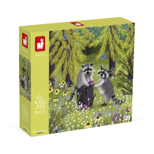 SALE Janod - Kidult puzzel wasberen 500 stukjes 8+