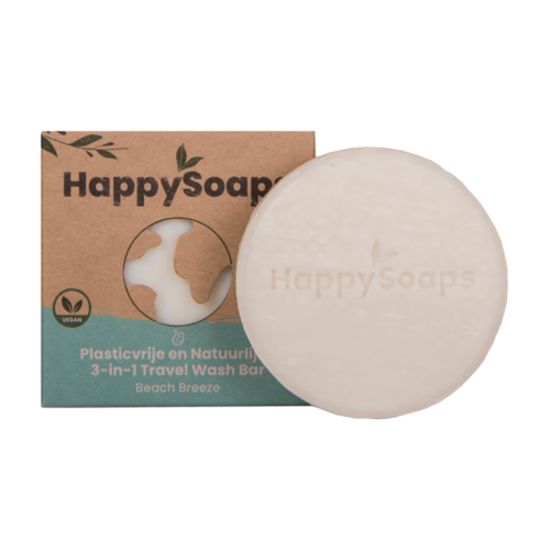 HappySoaps - Travelbar 3-in-1 beach breeze