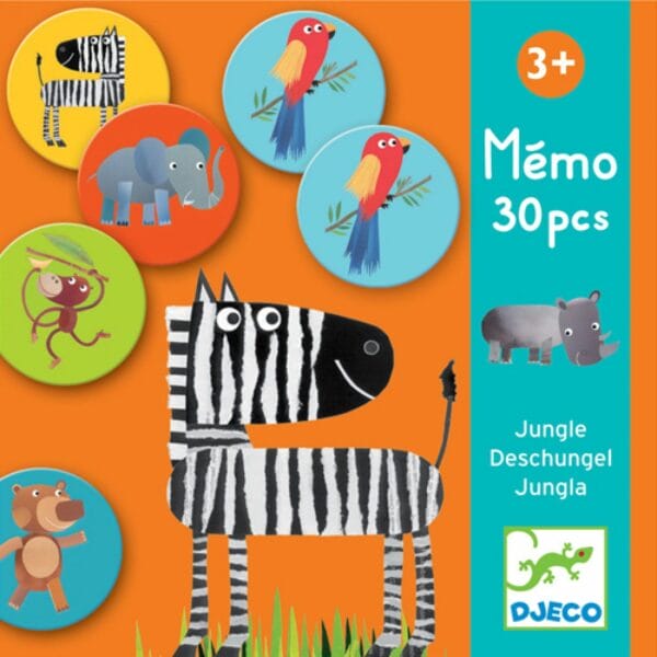 Djeco - Memory spel jungle