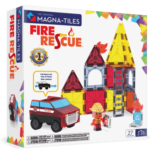 Magnatiles - Brandweer Fire Station 27-Piece Set