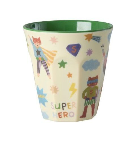 Rice - Melamine beker - Super hero groen