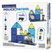 Magnatiles - Police Station 20-Piece Set