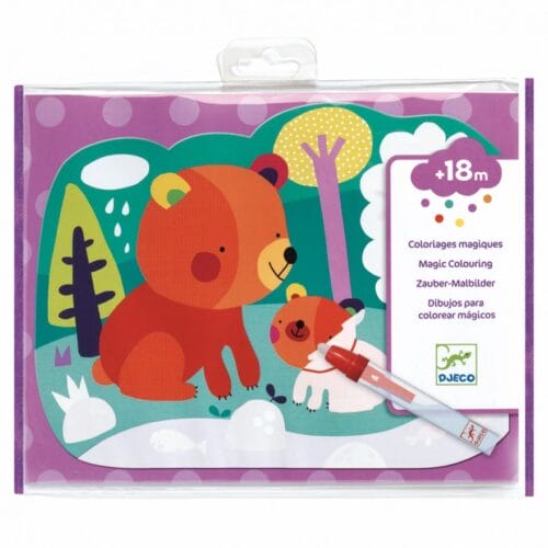 Djeco - Kleuren met water - beren