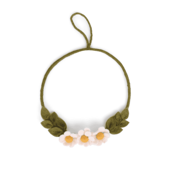 Gry & Sif - Vilten krans Madeliefjes