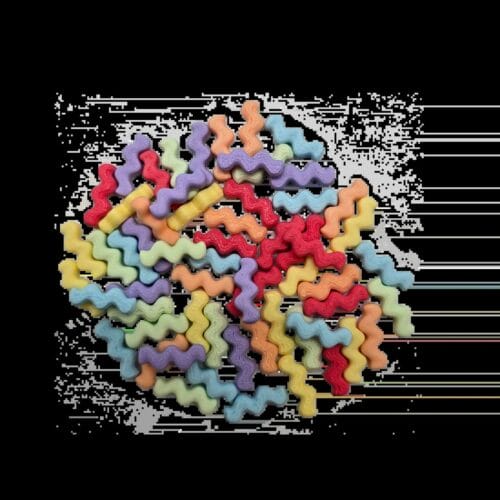 Grennn - Mini waves pastel loose parts