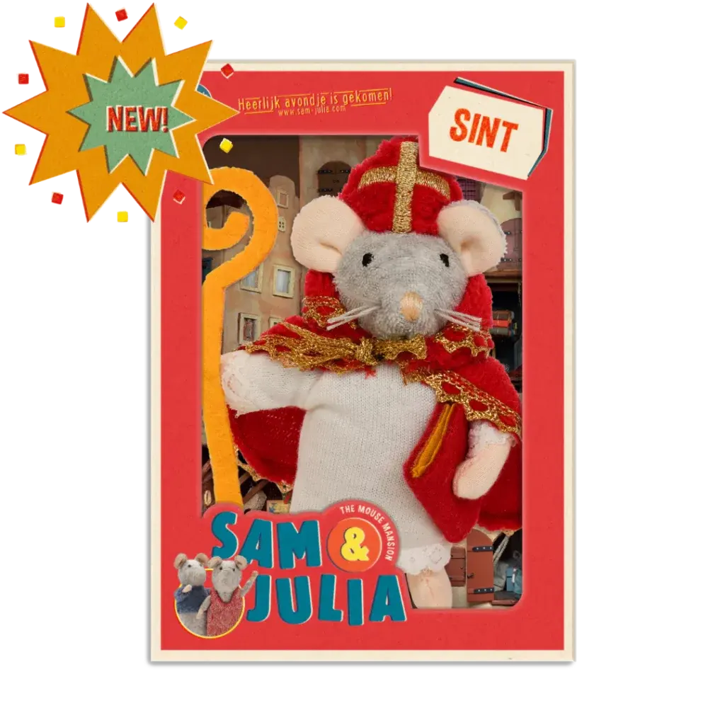 Het Muizenhuis - Knuffeltje Sinterklaas