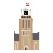 Poster Dordrecht Grote Kerk A3
