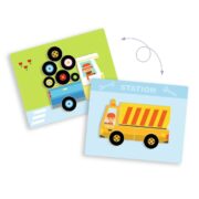 Djeco - Inzebox magnetische voertuigen