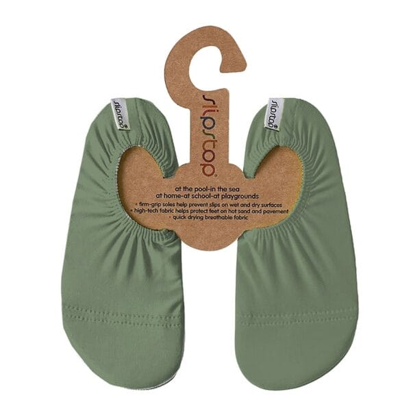 Slipstop shoes - kids basil