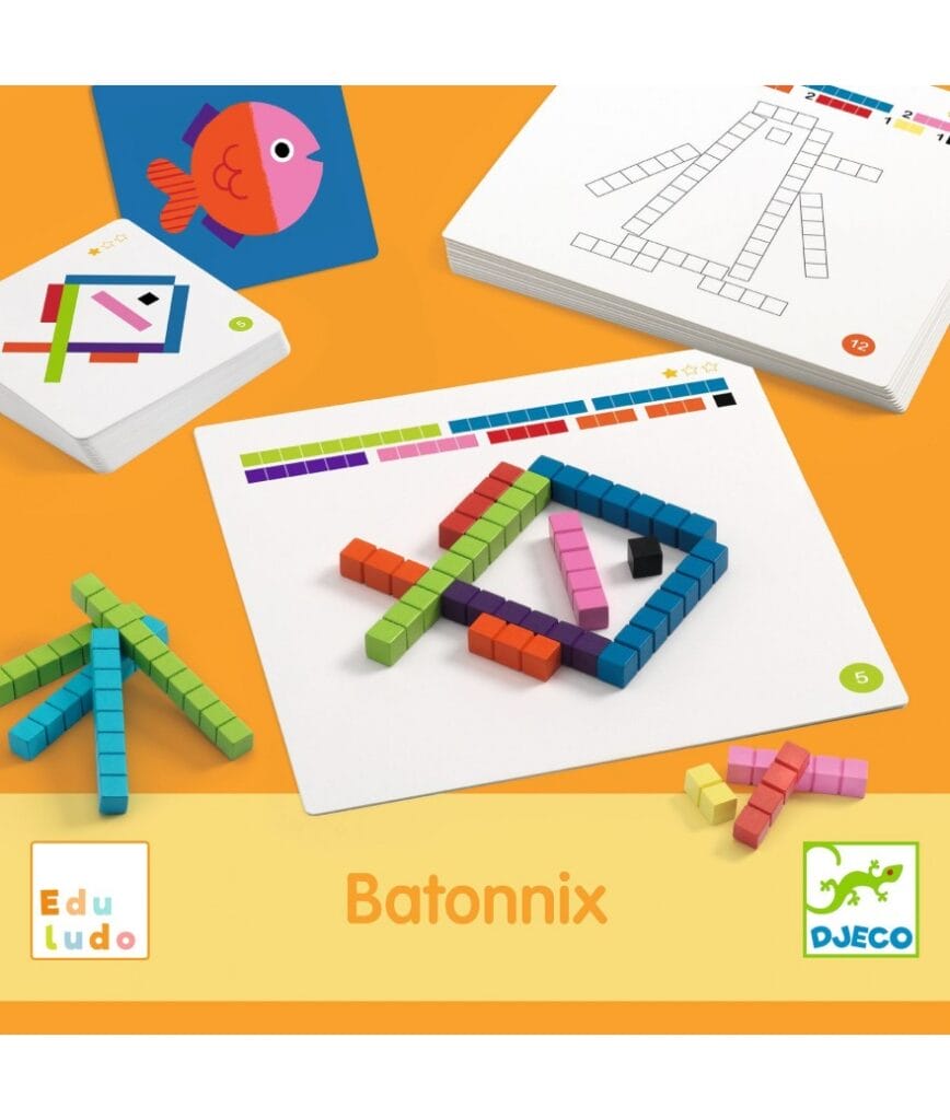 Djeco - Educatief solospel batonnix