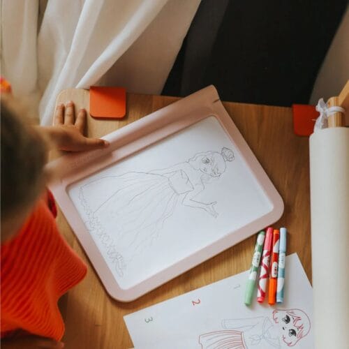 Kidywolf - Kidydraw PRO roze mode tekenen