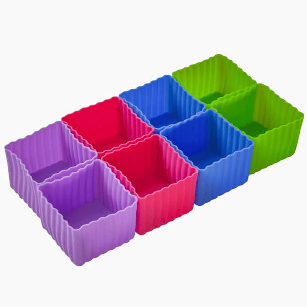 Yumbox - Set siliconen bakjes multicolor
